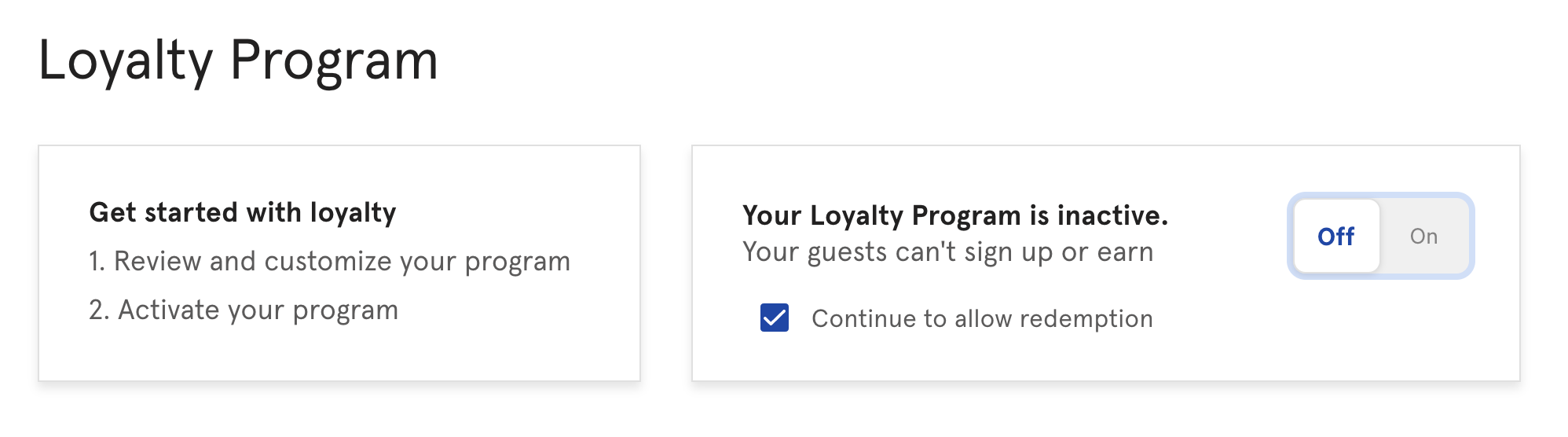 Getting Started with Toast Loyalty