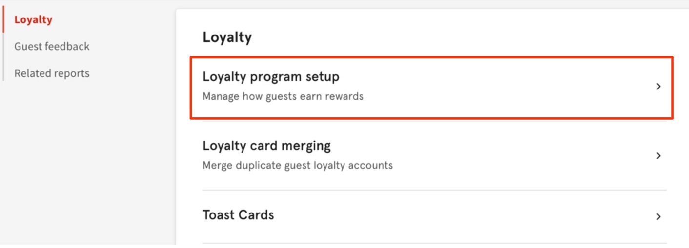 Adding a Birthday Reward for Toast Loyalty