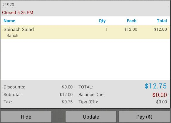 Transferring Items, Checks and Payments
