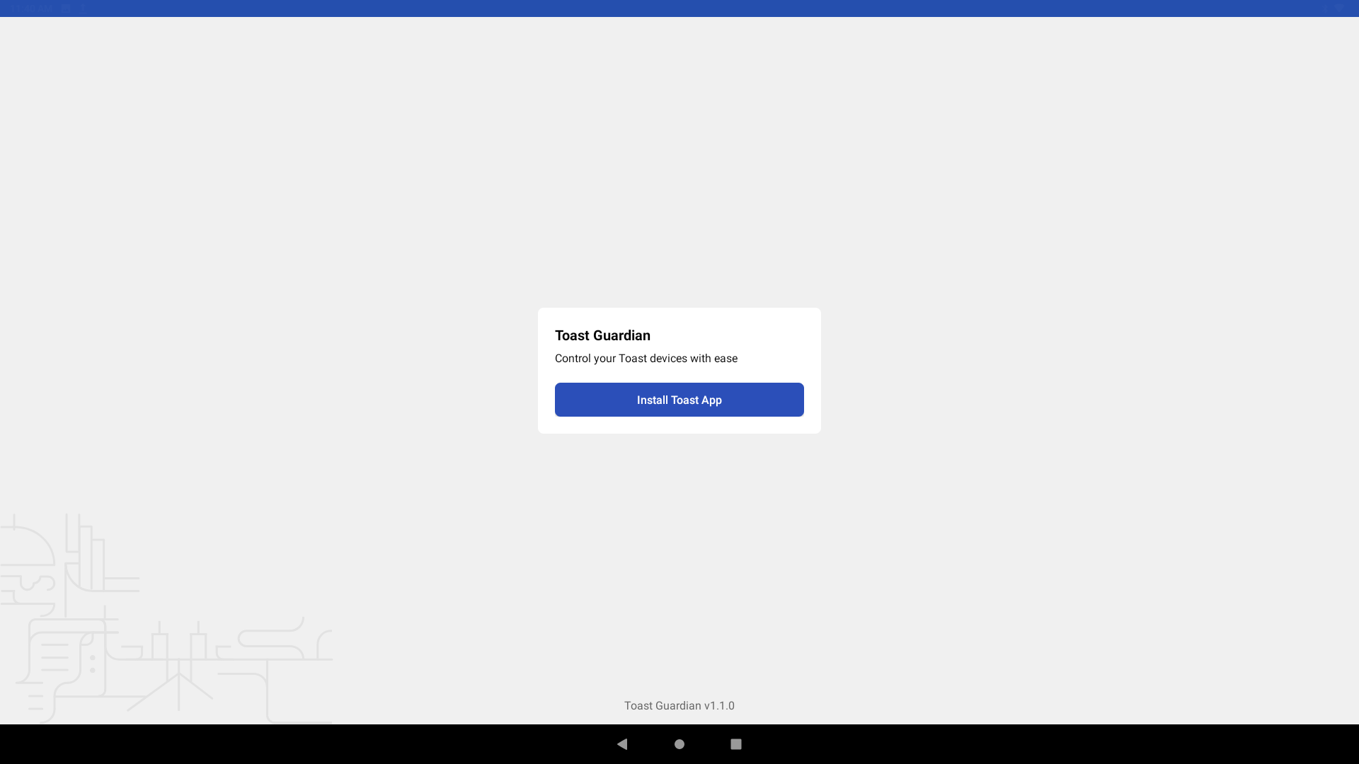 Installing The Toast App