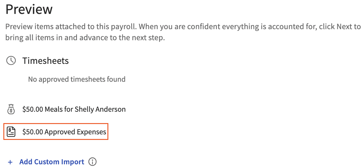Toast Payroll How to use Expenses