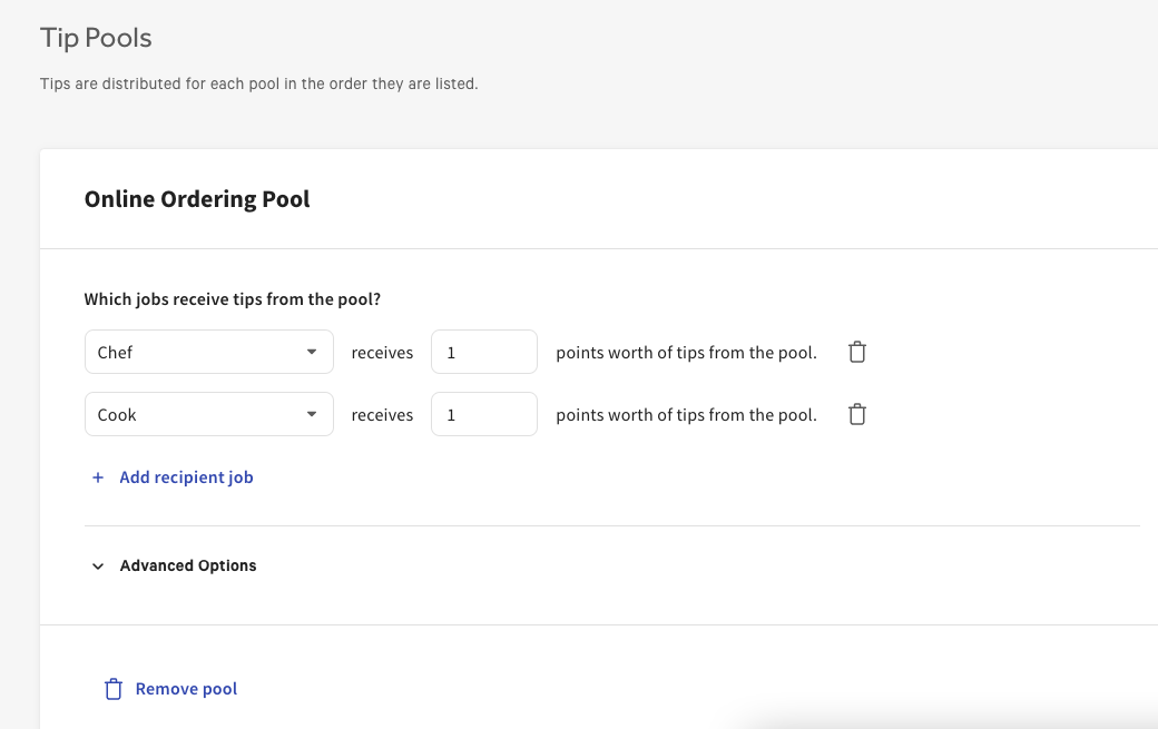 How to Set Up TipSharing for Online Ordering with Toast Tips Manager