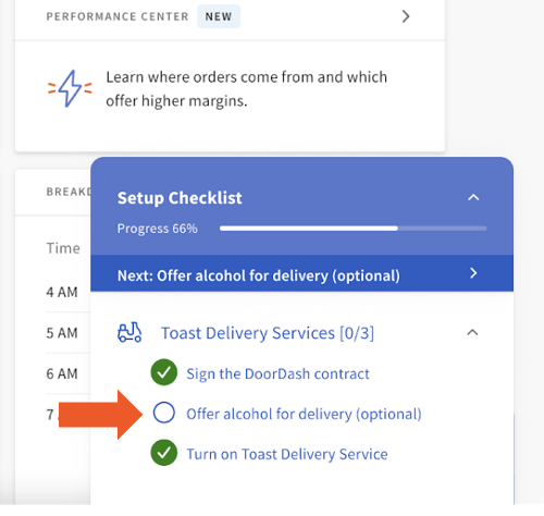 Do customers receive notifications for Toast Delivery Services orders?