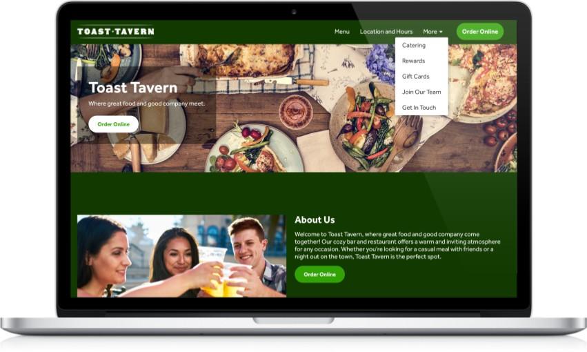 Conozca Toast sites (Get Started with Toast sites)