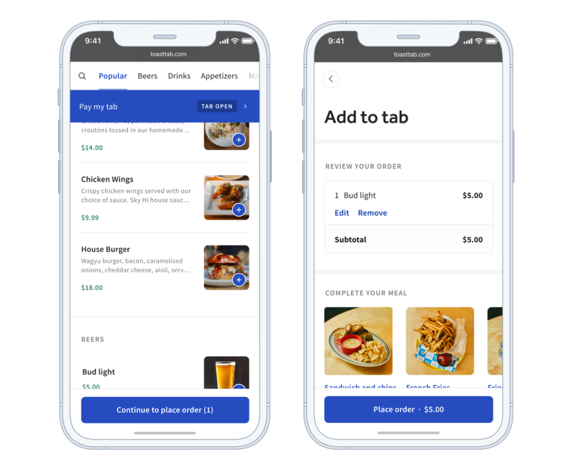 Setting Up Tabs & Pre-Authorization for Toast Mobile Order & Pay™