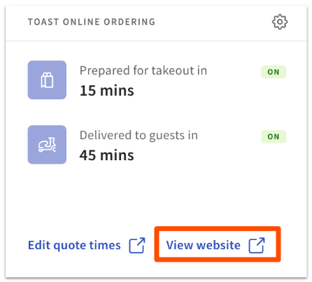 Find Your Online Ordering Link