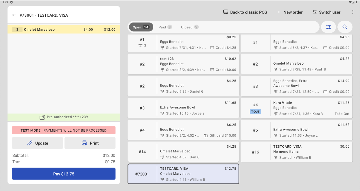 Setting Up Tabs & Pre-Authorization for Toast Mobile Order & Pay™