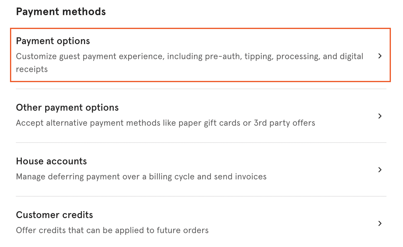 Enable Toast Loyalty Sign Up Upon Taking Payments