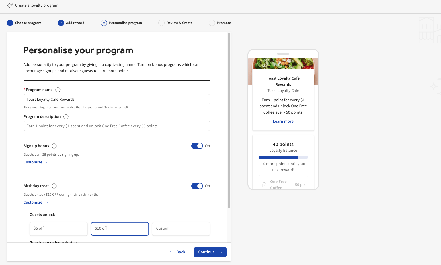 Get Started with Toast Loyalty