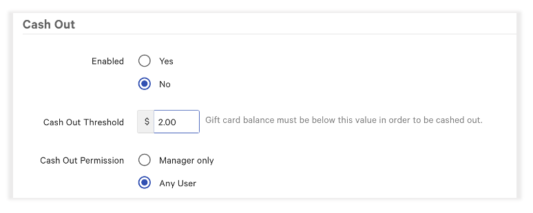 How do I determine the remaining balance on a gift card or e-gift card?