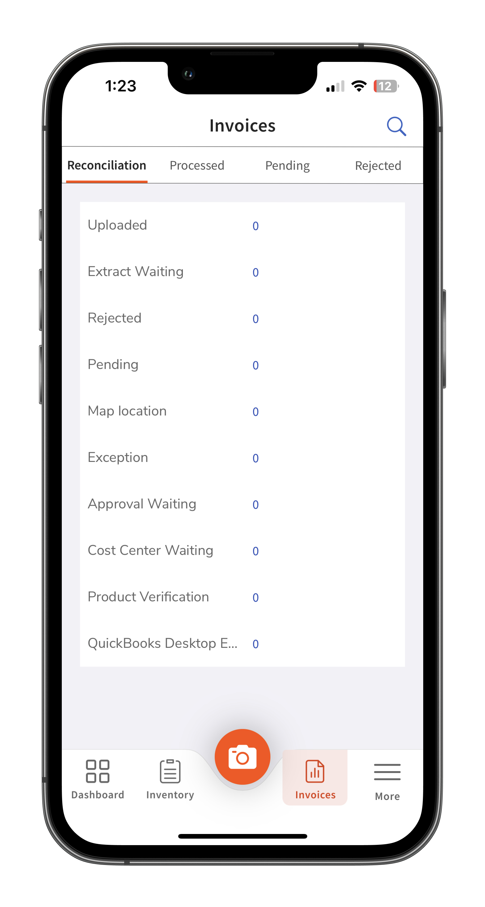 xtraCHEF: Mobile - Tracking your Invoice Status