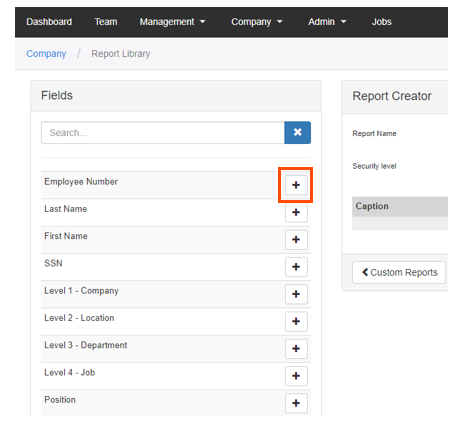 Toast Payroll: Report Library