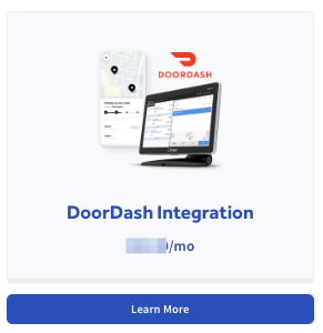 DoorDash Integration on Toast Shop