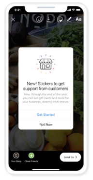Select Photo or Video to Upload to Story