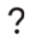 question mark