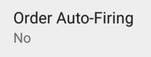 Order Auto-Firing setting