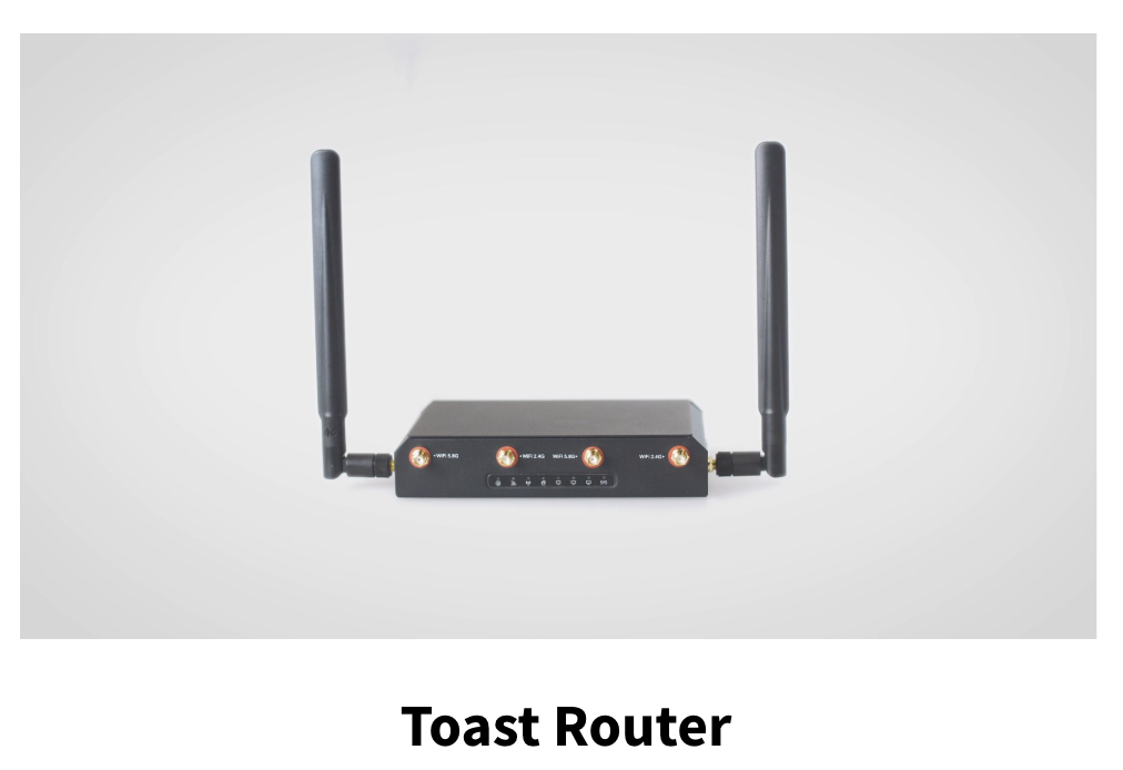 Toast router image.