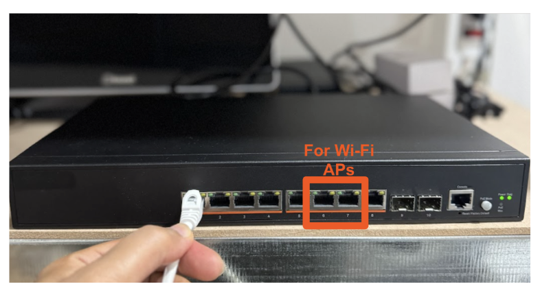 POE port for Wi-Fi